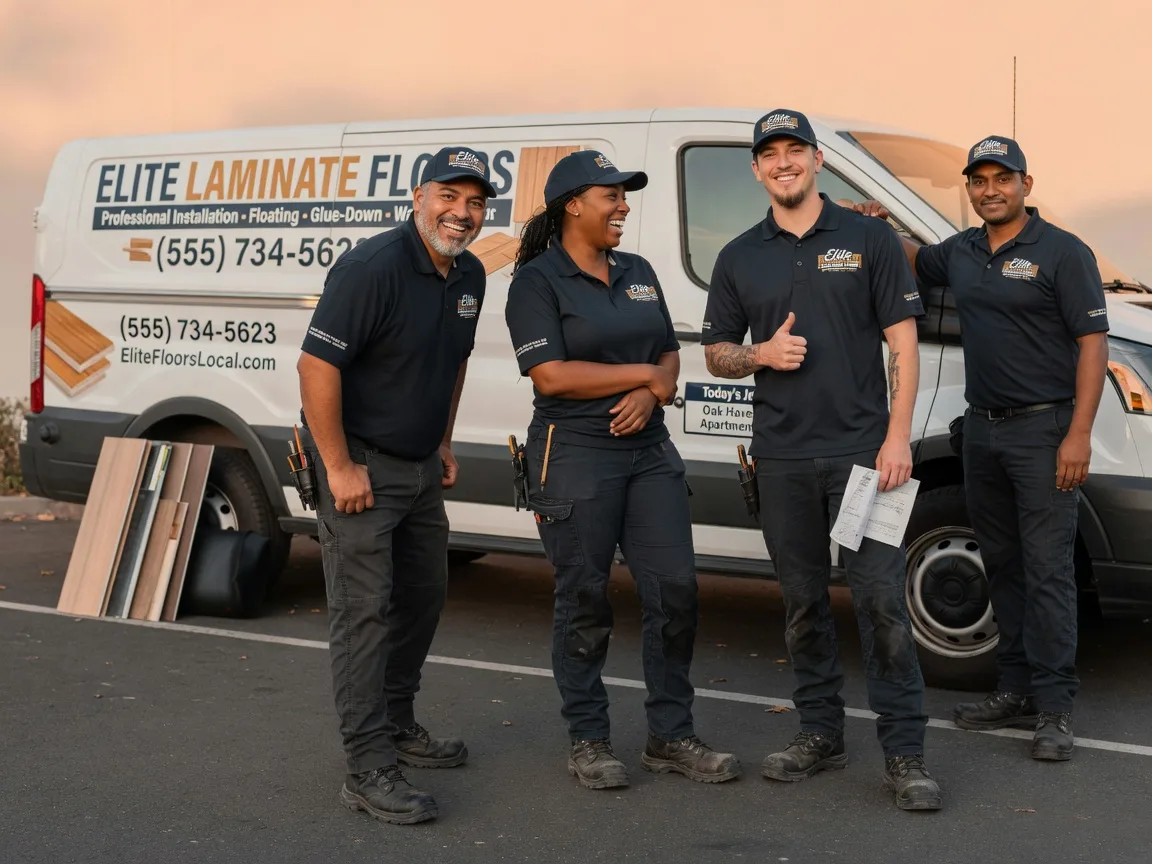 Laminate flooring installation company in Harmony, MN